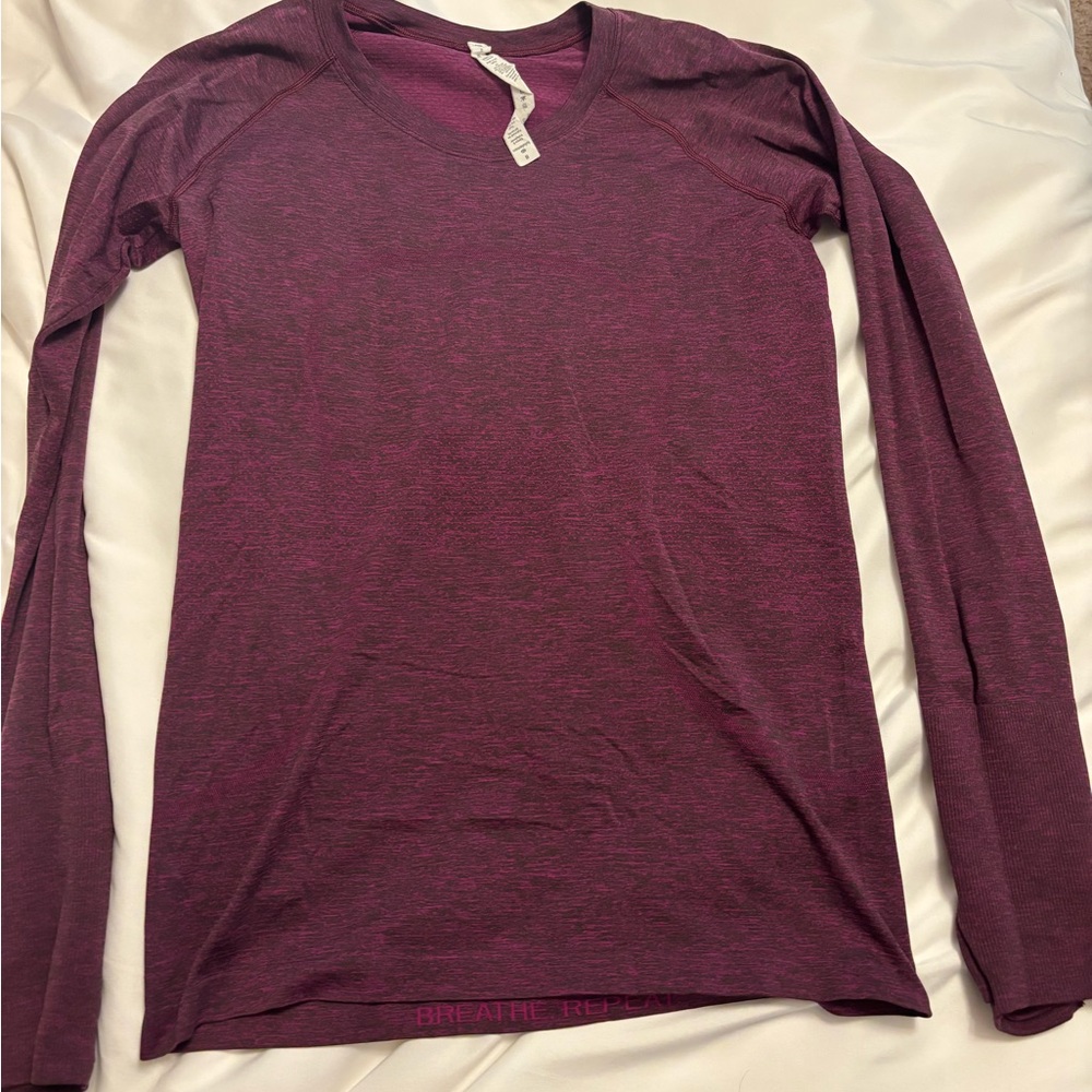Swiftly tech long sleeve shirt 2.0 hip length
